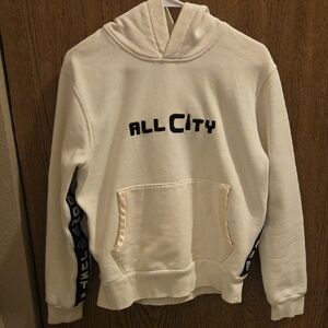 All City Cream Hoodie for Men